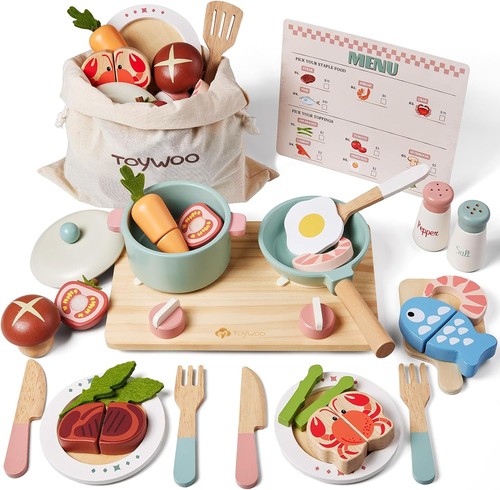 Küchenspielset holzspielzeug - küchenspielset,