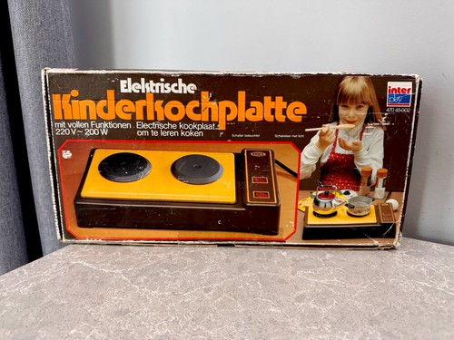 Vintage elektro spielzeug herd - vintage,