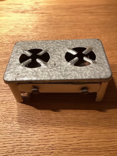 Antiker puppenherd metall - puppenherd,